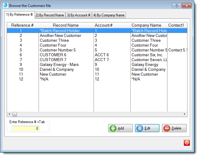 CustomerTable2