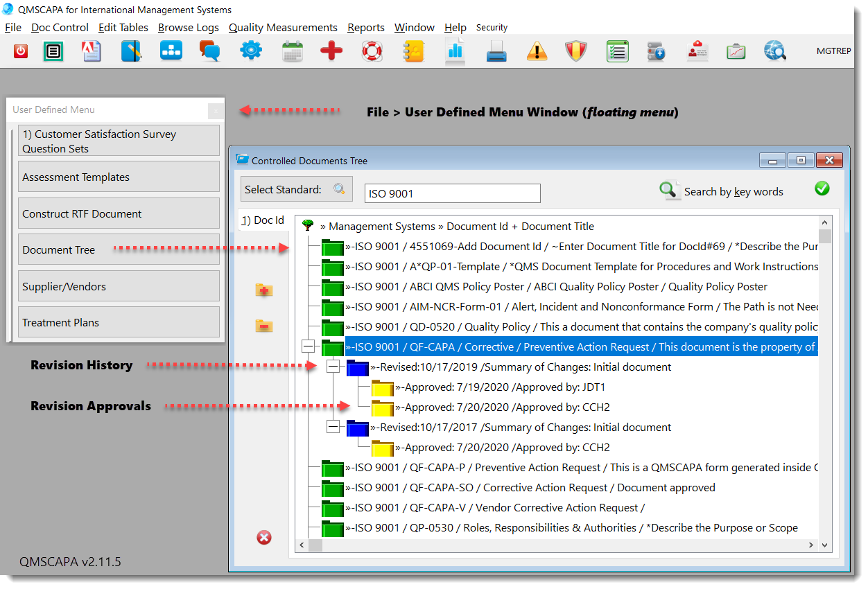 DocumentControlTree