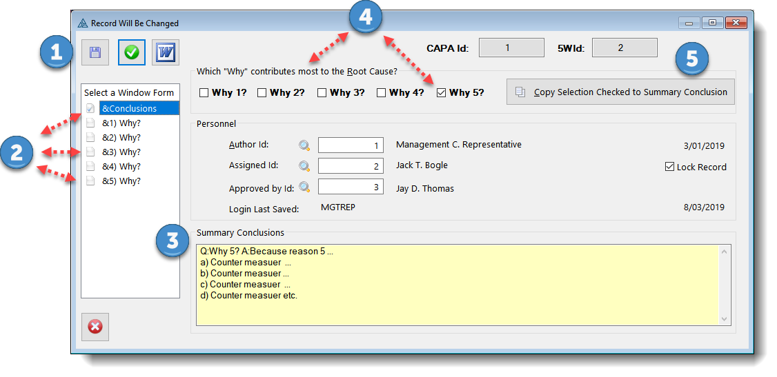 FiveWhyform