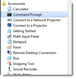 windowscommandpromptmenu